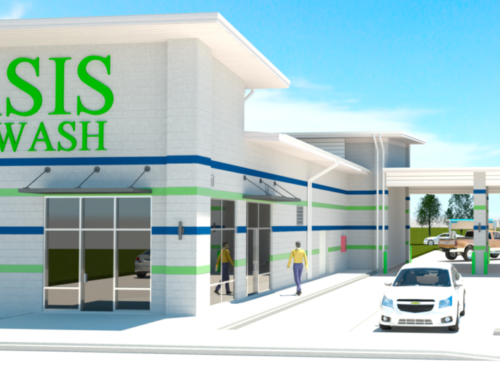 Oasis 64 Car & Dog Wash – Beebe, Arkansas – Exterior Rendering